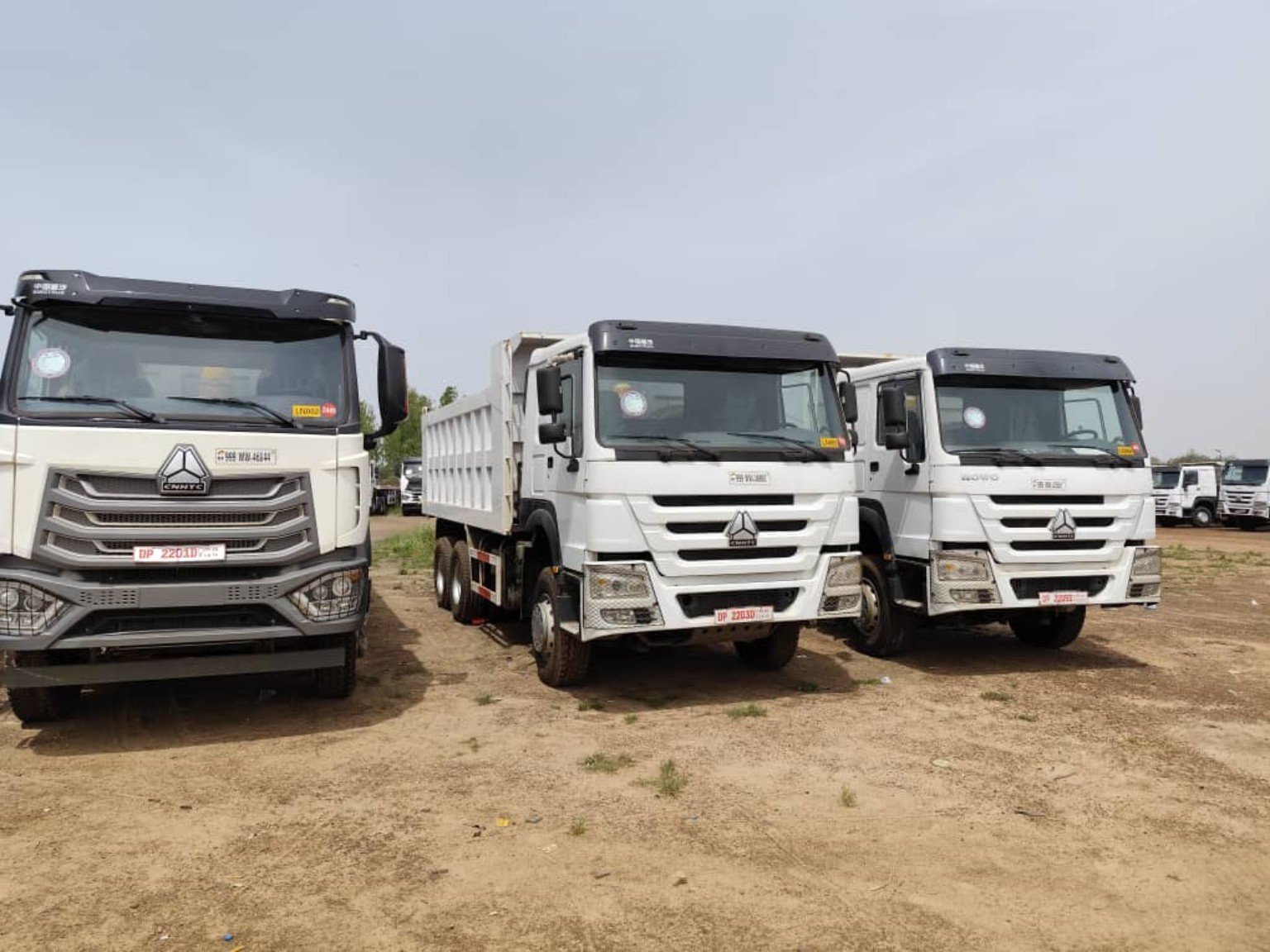 Flotte de camions