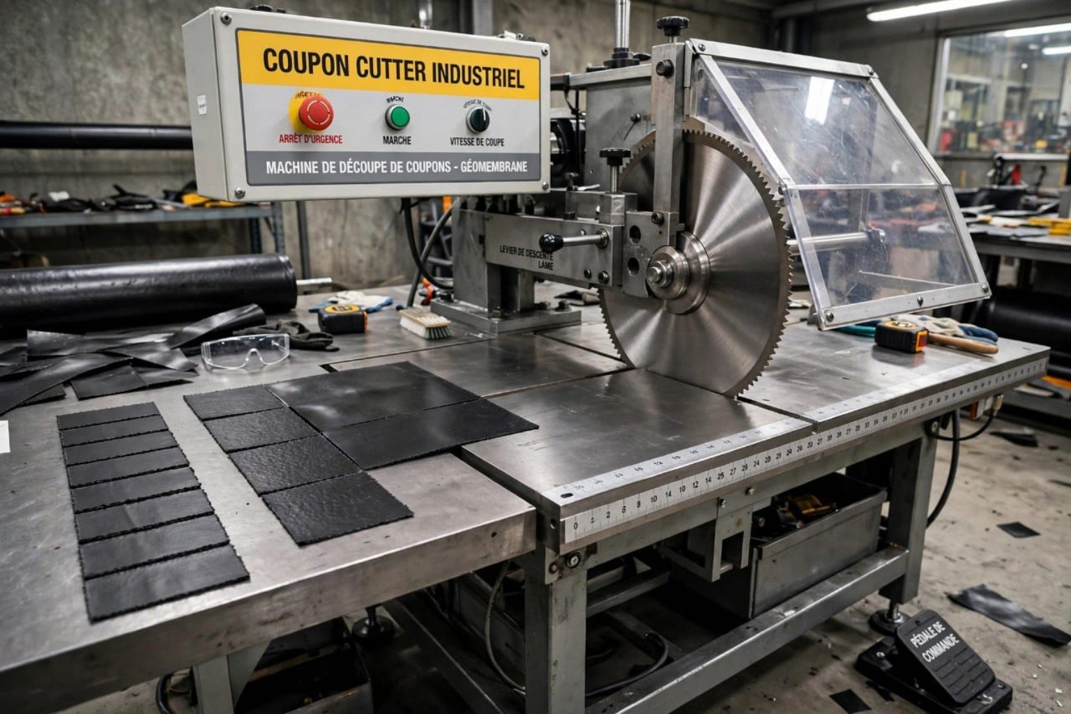 Machine de découpe de coupons